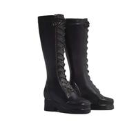 HiPlay Sparks Toys, Female Tall Boots SPA-001C Black-Gloss Black, 1/6 Scale Accessory for 12 inch Collectible Figure