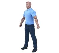 HiPlay T-Shirt Homme CCN1207 Bleu Marine Vêtements et Accessoires pour Poupée Échelle 1/12 6 Pouces NW SHF 3A DAM Figure