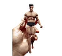 HiPlay TBLeague 1/12 Scale Super Flexible Male Figure- 6 inches Seamless Collectible Figurine Body & Head Set (TM02A)