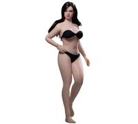 HiPlay TBLeague 1/12 Squelette en Acier sans Couture Corps Féminin Buxom Medium Bust Type Peau Pâle avec Sculpture de Tête Figurines Action Corps