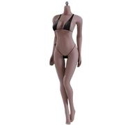 HiPlay TBLeague Femelle sans Couture S09C Grand Bust Teint Hâlé Tête Intégrée Pieds Intégrés Corps Action Figure Échelle 1/6