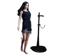 HiPlay TBLeague S46A Figurine féminine Super Flexible sans Couture, Type de Corps symétrique et Figurine de Collection à Petite Poitrine (sans tête, Pieds attachés, pâle)