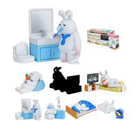 HiPlay Toys Alliance Monday Bruce Série 7 Just Want to Stay at Home and Not Go Out Boîte à Surprise Figurines Ensemble Complet