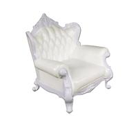 HiPlay Toyscentre 1/6 Canapé Chaise Modèle Base Scène Blanche pour Figurine Action 12 Pouces
