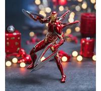 HiPlay ZD Toys Collectible Figure Full Set: Iron Hero Deluxe Version (1912-50), 1:10 Scale Anniversary Series Miniature Action Figurine