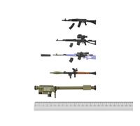 HiPlay ZYTOYS, Painted Version Series 2 Weapon Pack Purple Color ZY6002B, 1/12 Scale Accessory for 6 inch Collectible Figure