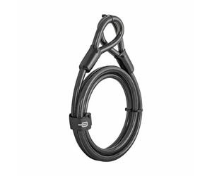 Hiplok 2MC CABLE, câble supplémentaire, Unisex, ALL BLACK, Périmètre de fermeture de 200cm