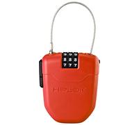 Hiplok FX Antivol Mixte Adulte, Red, 0.8m