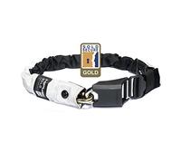 Hiplok Gold Antivol Mixte Adulte, Noir (Superbright), 10mm hardened steel chain
