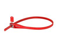 Hiplok Mixte Hiplok Z LOK Twin Pack, Acier inoxydable, Rouge, Périmètre de fermeture de 40 cm