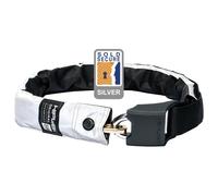 Hiplok Antivol chaîne Original Superbright 12 mm blanc/noir