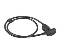 Hiplok Pop Cable Lock Noir 6 x 130 cm Black