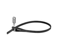 Hiplok Z Lok Single Black Steel Cable-Lock (verrou de câble en acier noir)