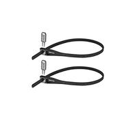 Hiplok Z Lok Twin Pack Unisex-Adult, Black, Périmètre de Fermeture