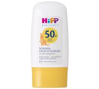 HiPP Babysanft Crème solaire pour le visage SPF 50+, sans parfum et imperméable, idéale pour les peaux sensibles des bébés et des enfants, 30 ml