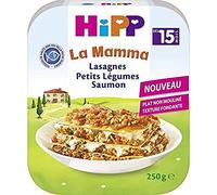Hipp Bio La Mamma Bio Lasagnes Petits Légumes Saumon +15m 250g