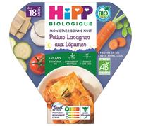 Hipp Bio Petit Lasagnes aux Légumes Repas Bébé Dès 18 Mois 260 g