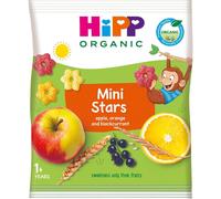 Hipp Bio Petites Étoiles aux Fruits Snack 30 g