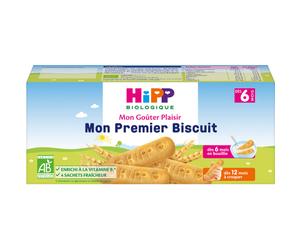 HiPP Biologique Mon Goûter Plaisir Mon Premier Biscuit Dès 6 Mois Boîte 180g