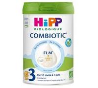 HiPP - Combiotic FLM - Lait 3 Croissance - Boîte - 800g - BIOLOGIQUE