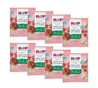 HiPP - Galettes de Riz à la Framboise dès 10 mois - 8 sachets de 30 g - BIOLOGIQUE