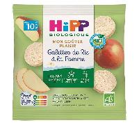 Hipp Mon Goûter Plaisir Galettes de riz à la pomme Bio dès 10 mois 30 g