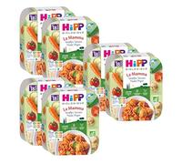 HiPP - La Mamma - Tortellini Tomates Poulet Origan - Assiettes - 6x250 g - BIOLOGIQUE