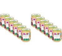 HiPP - Mes 1ers - Pommes dès 4/6 mois - Pots - 2x125g - Lot de 12