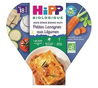 Hipp Mon Dîner Bonne Nuit Petites Lasagnes aux Légumes, 260g
