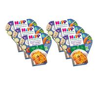 HiPP - Mon Dîner Bonne Nuit - Petites Lasagnes aux Légumes dès 18 mois - 6 assiettes de 260 g - BIOLOGIQUE