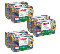 HiPP - Mon Dîner Bonne Nuit - Petites Penne Tomates Courgettes Dès 6 Mois 12 Pots de 190 g - BIOLOGIQUE