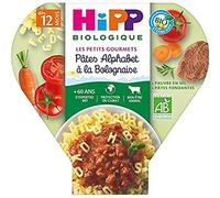 HiPP Les Petits Gourmets Pâtes Alphabet à la Bolognaise Bio dès 12 mois 230 g