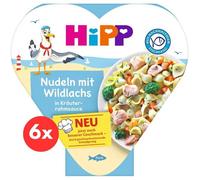 Hipp Pâtes Au Saumon Sauvage Et A La Creme D'herbes 6×250 G Multicolore