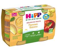 HiPP - Petit pot Fruits : Pommes-Raisins - dès 4 mois