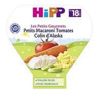 HiPP Petits Macaroni Tomates Colin d'Alaska Assiette, 18 Mois, 260g