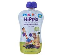 HiPP Prune Cassis en Poire Bio 100g 4M+