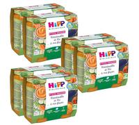 HiPP - P'tits Veggies - Ratatouille et Riz à ma façon - Pots 2x250g - Lot de 6 - BIOLOGIQUE