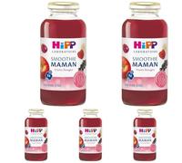 Hipp - Smoothies Maman Fruits rouges fer iode zinc 200ml - HIPP LABORATOIRE (Lot de 5)