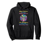 Hippie Enfants Tournesol Peace Citation Dreamer Boho Vibe Sweat à Capuche