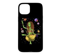 Hippie Extraterrestre Yoga Zen Méditation Spirituel Coque pour iPhone 15 Plus