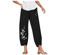 Hippie Femme Vêtements Été Pantalon Large Combinaison Fluide Bleu Marine Yoga Pants Portefeuille Pantacourt Leger Chic Grande Taille Homme Blanc Sarouel Noir Et Elegant Lin Baggy De Fleuri Ete