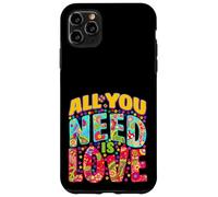 Hippie Flower Power Bohème Paix Groovy Style Boho des années 70 Coque pour iPhone 11 Pro Max