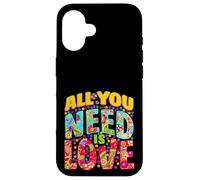 Hippie Flower Power Bohème Paix Groovy Style Boho des années 70 Coque pour iPhone 16