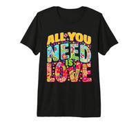 Hippie Flower Power Bohème Paix Groovy Style Boho des années 70 T-Shirt Haut de Gamme