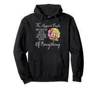 Hippie Happy People Citation Peace Sunflower Vibe Sweat à Capuche