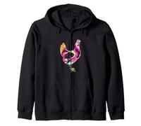Hippie Poule Tie Dye Animal de la Ferme Groovy Hen Vibe Sweat à Capuche