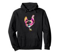 Hippie Poule Tie Dye Animal de la Ferme Groovy Hen Vibe Sweat à Capuche