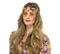Hippie Specs Accessoire De Costume Rétro Disco Des Années 60 70