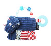 Hippipos L'hippopotame - Hochet D'activités (Les Déglingos) Bleu