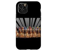 Hippique Jockeys Art, Santa Anita Del Mar, Pur-Sang Coque pour iPhone 11 Pro